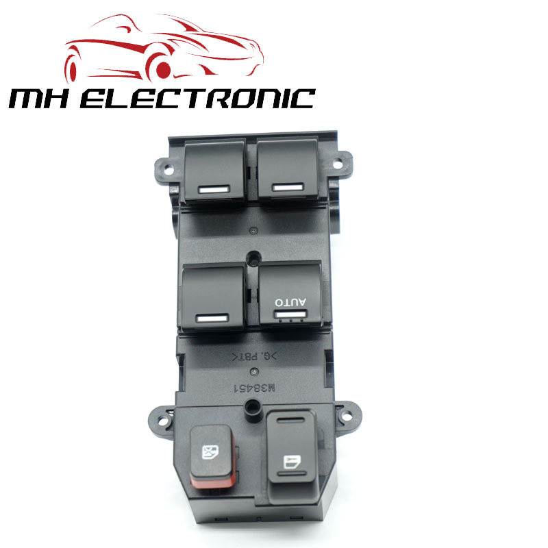 Power Window Master Control Switch Front Right For Honda CR-V 2007-2010 - Replacement 35750-SWA-Z01