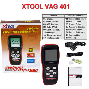 เครื่องอ่านโค้ด Xtool VAG401 ยี่ห้อ XT00L รุ่น OBD2/OBDii ของแท้ สำหรับรถยนต์ <span class=keywords><strong>V</strong></span>/W/SEAT/SKODA  อัปเดตออนไลน์ฟรี - Product Image 5
