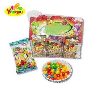 High acid colorful hard candy bag packing for india market