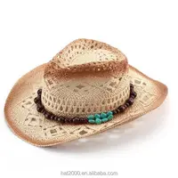 Chapeaux de cowboy en paille de papier pour l'extérieur, chapeaux de plage de protection solaire, nouvelle collection été 2022