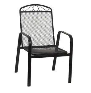 Metal Steel Frame Chair Outdoor Garden Furniture