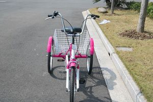 <span class=keywords><strong>Triciclo</strong></span> de tres ruedas para adulto, <span class=keywords><strong>triciclo</strong></span> plegable de seis velocidades, <span class=keywords><strong>bicicleta</strong></span> de carga/<span class=keywords><strong>bicicleta</strong></span> GW 7001, llanta de aleación de aluminio de acero para pedir 20" - Product Image 2