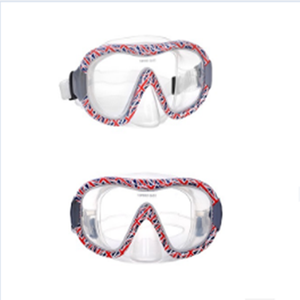 Imprimé plus large vision <span class=keywords><strong>apnée</strong></span> lunettes plongée plongée drôle Chine <span class=keywords><strong>masque</strong></span> de plongée - Product Image 1