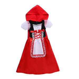 Costumes de Petit <span class=keywords><strong>Chaperon</strong></span> <span class=keywords><strong>Rouge</strong></span> pour enfants, déguisements de fête cosplay, Halloween - Product Image 6