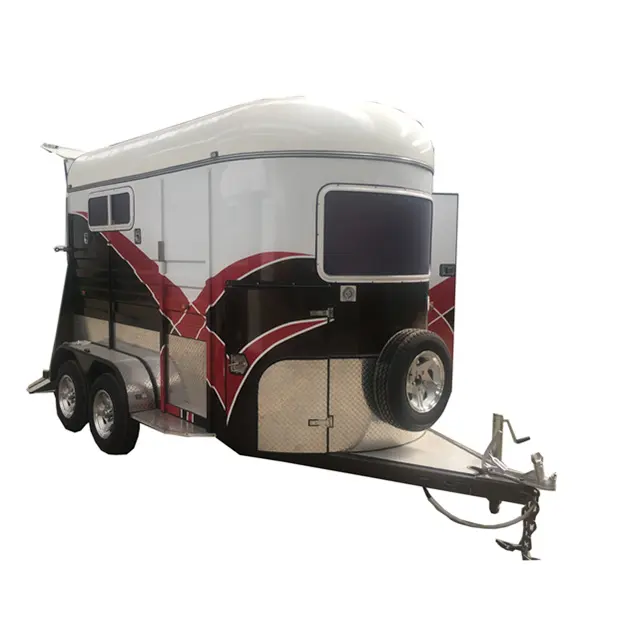 Best selling staal paard trailer fabrikanten Met Goede Service