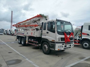 Pompa per calcestruzzo per cemento pompa per cemento per camion pompa Diesel EURO II buon prezzo telaio HOWO Nice <span class=keywords><strong>Putzmeister</strong></span> o tecnologia Schwing 37m - Product Image 5