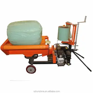 Runshine CE approved RXHW0810 hay bale wrapper with plastic film