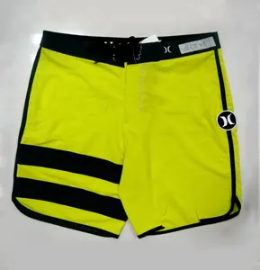 mens 4 way spandex shorts beachwear shorts laser sealed pocket and seam