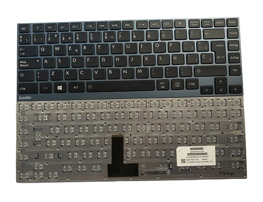 Original Manufacturer Spanish Latin Shenzhen Keyboard for Toshiba Z830 U900