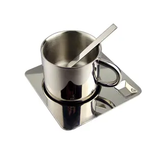 High Quality Stainless Steel Cup Set Coffee Milk Mug