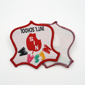 Parche de tela deportiva tejida con Logo personalizado, insignia para uniforme de ropa - Product Image 3