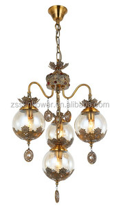 Modern Flower <strong>Lampshade</strong> Lighting Rounded <strong>Glass</strong> Ball <strong>Pendant</strong> Light Restaurant Custom <strong>Pendant</strong> Lamp - Product Image 2