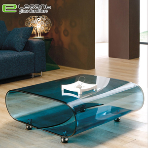 <span class=keywords><strong>Industriale</strong></span> in <span class=keywords><strong>stile</strong></span> <span class=keywords><strong>salotto</strong></span> tavolino di vetro con la rotella - Product Image 2