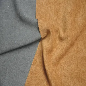 100% poly polyester kationische dye gabardine stof voor heren broek jas en tweed pak stof kasjmier imitatie wollen stof