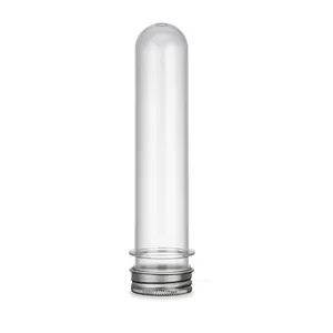 Tube en plastique de 1,5 m avec couvercle à vis en aluminium pour l'emballage de bonbons, chocolats, sucettes et biscuits - Product Image 1