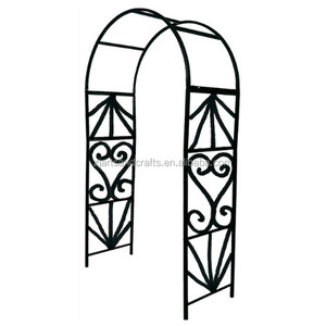 Arc de jardin extérieur en <span class=keywords><strong>fer</strong></span> <span class=keywords><strong>forgé</strong></span> avec banc, offre spéciale, économique - Product Image 5