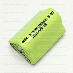 2/3aaa 250 мач <span class=keywords><strong>3</strong></span>.6v индивидуальному заказу nimh аккумуляторы - Product Image 1