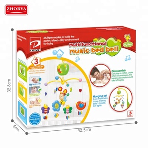Móvil Musical Eléctrico Colgante para Bebé, Juguete para Colgar en la <span class=keywords><strong>Cuna</strong></span>, Campana para Cama de Bebé en Venta - Product Image 5