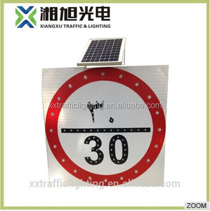 Velocidad del coche LED solar tráfico detector <span class=keywords><strong>de</strong></span> radar LED señal <span class=keywords><strong>de</strong></span> velocidad - Product Image 1