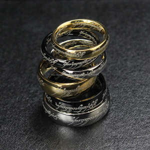 Alta calidad barato pareja <span class=keywords><strong>promesa</strong></span> <span class=keywords><strong>anillos</strong></span>, el señor <span class=keywords><strong>de</strong></span> la joyería del anillo - Product Image 2