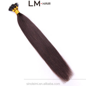 2015 natürliche farbe brazilian <span class=keywords><strong>i</strong></span> spitze menschliches haar erweiterungen pre gebunden für Schönheit dame wowen - Product Image 2
