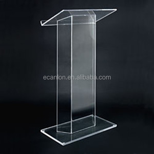 Pas cher effacer eglise acrylique podium chaire lutrin pour vente - Product Image 2