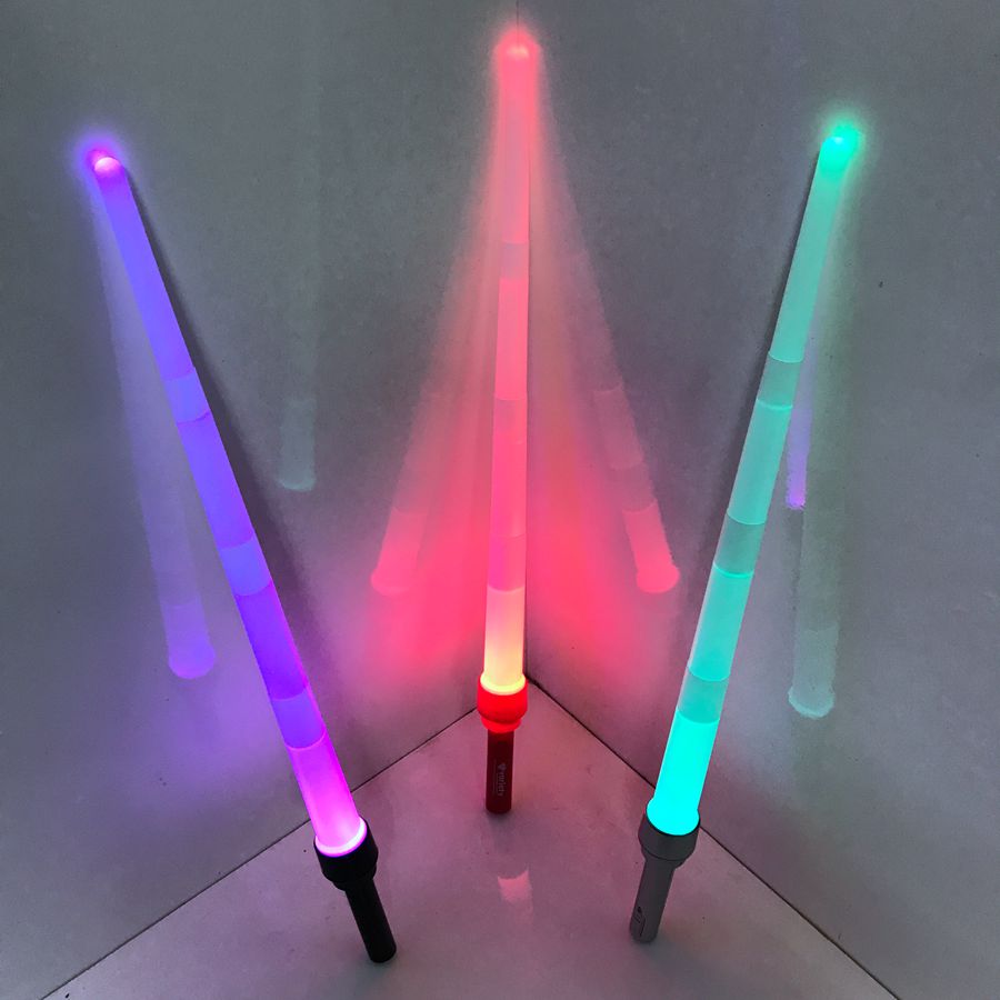 New style promotion windmill wand light up saber pixel led sword toys