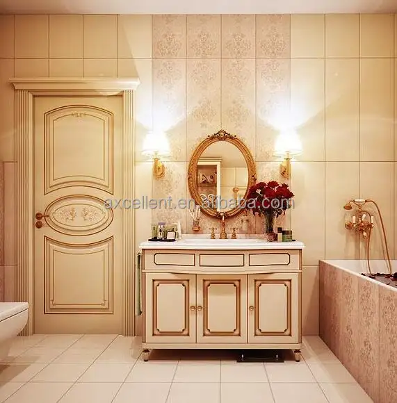 Stile europeo di lusso mobili da bagno lavabo, bagno di stoccaggio armadietto di vanità lavandini.