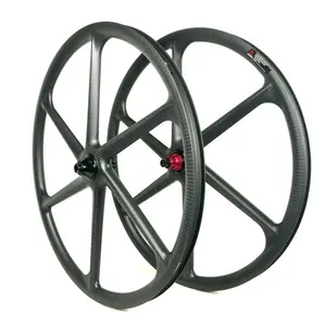 Carbon fibre wheels 30MM*30MM 29ER MTB XD Body Thru Axel Chosen Hub 6 Spoke Bicycle Wheel