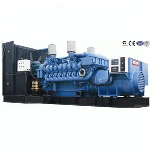 800kva 12V2000G65 MTU ชุดเครื่องกำเนิดไฟฟ้าดีเซล