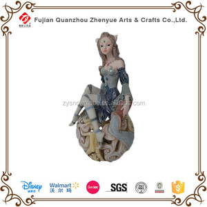 Poliresina personalizadas personaje <span class=keywords><strong>de</strong></span> <span class=keywords><strong>dibujos</strong></span> animados artesanía resina jardín hermana jardín Gnomes estatua decoración - Product Image 4