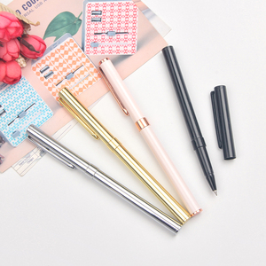 Recién llegado elegante para dama Bolígrafo De Metal logotipo personalizado regalo Matel bolígrafo rodillo de metal - Product Image 2