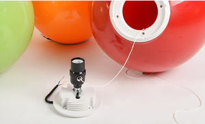 Lampadario a Soffitto in Acrilico a Forma di Palloncini Colorati per Cameretta Bambini, Lampada Decorativa a Soffitto per Camera da Letto - Product Image 4