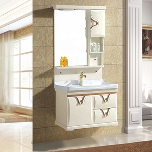<span class=keywords><strong>Meuble</strong></span> <span class=keywords><strong>de</strong></span> salle <span class=keywords><strong>de</strong></span> bain en PVC avec évier, nouveau Design, vente en gros - Product Image 1