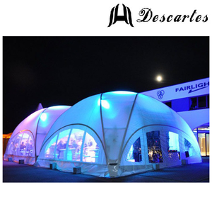 8x8m Thắp Sáng Khung triển lãm thương mại marquee chiếu sáng lớn chéo mái vòm lều - Product Image 2