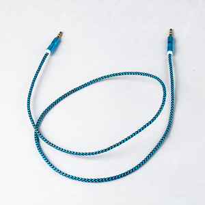 <span class=keywords><strong>สาย</strong></span>อะแดปเตอร์ AUX 7สี,ตัวต่อโลหะรูปทรงไม้ไผ่1ม. 3.5มม. - Product Image 3