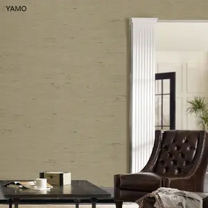 Papel de parede têxtil elegante, cobertura texturizada de tecido de seda, papel de parede para casa e hotel