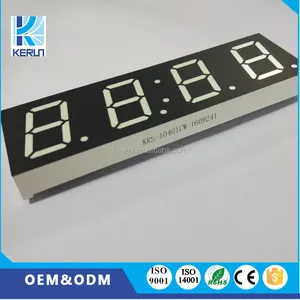 KeRun 14针白色1英寸4位7段led显示模块