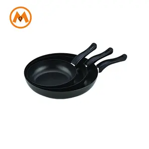 Thép Carbon 3 Cái Sâu Frypan/Cookware Set NON-STICK Frying Pan