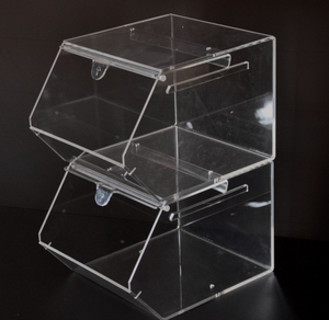 מיני Stackable ממתקי פחי-מסחרי כיתה מזון פחי (קטן) | אקריליק פחי על ידי בחירה אקריליק מציג - Product Image 1