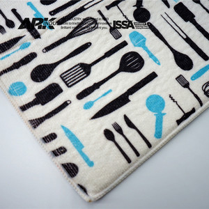 Bedruckte Mikrofaser-Küchen-Abtropfmatte - Product Image 3