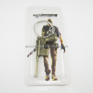 Porte-clés, <span class=keywords><strong>arme</strong></span> en métal, réplique d'<span class=keywords><strong>arme</strong></span>, haute qualité - Product Image 3