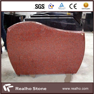 Inde Rouge Granit Cimetière <span class=keywords><strong>Monument</strong></span> Pierre <span class=keywords><strong>Tombale</strong></span> - Product Image 1