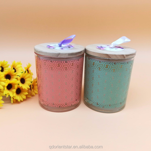 Aroma aromaterapia vela de cera de soja vidrio velas de regalo para las mujeres frascos de vidrio para velas - Product Image 1