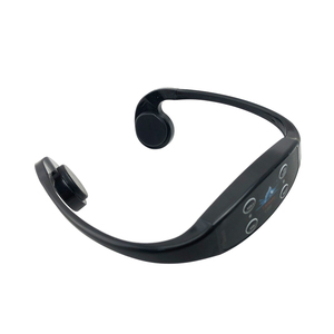 Cuffie a Conduzione Ossea Wireless con 12 Frequenze e Supporto FM, Auricolari per Allenamento in Piscina, Set con Clip Nasale e <span class=keywords><strong>Tappi</strong></span> per le <span class=keywords><strong>Orecchie</strong></span>, 4-6 Ore di Autonomia - Product Image 2
