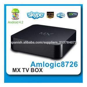 de doble núcleo <span class=keywords><strong>mx</strong></span> android tv box inteligente tv box amlogic <span class=keywords><strong>mx</strong></span> 2 - Product Image 1