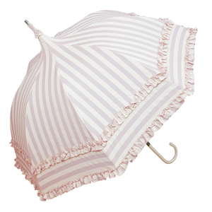 Hecho en China raya tela del borde del cordón <span class=keywords><strong>pogada</strong></span> apolla paraguas - Product Image 3