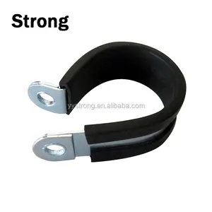 P Type Rubber Lined cable clamps Pipe R clamps different sizes P clamps