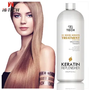 Traitement capillaire à la kératine pour cheveux brésiliens, lisses, professionnel, 1 pièce