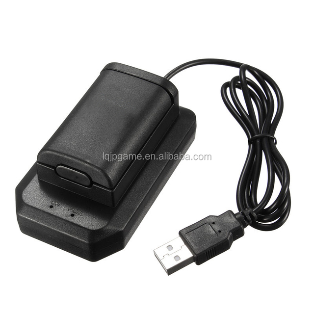 LQJP for Xbox 360 Battery 4800mAh Rechargeable Battery Pack Charger Cable for xbox 360
